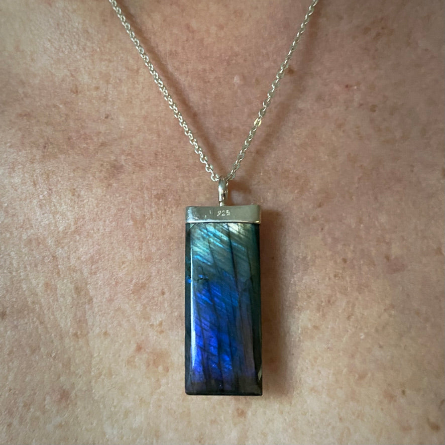 Labradorite Necklace - ONE OF A KIND